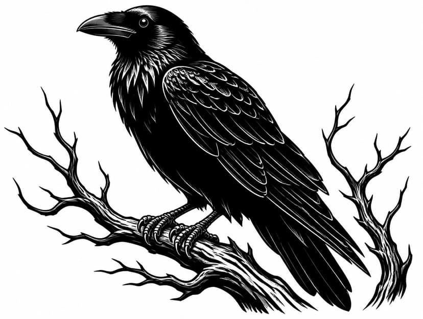AI blackwork tattoo design