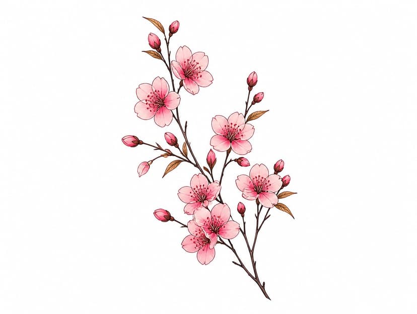 AI fine line tattoo design