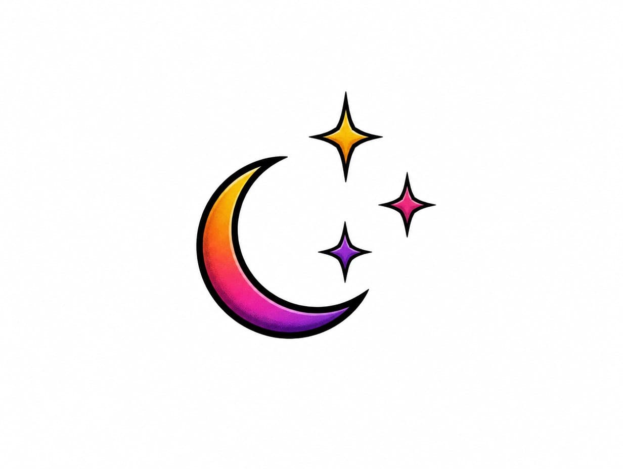 AI-generated small tattoo design sample